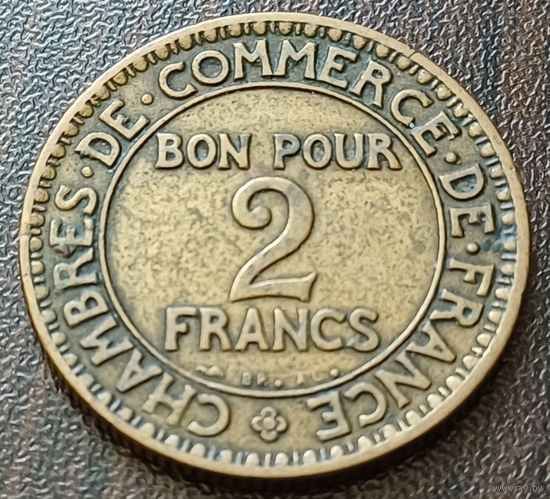 Франция 2 франка, 1921    ( 1-9-5 )