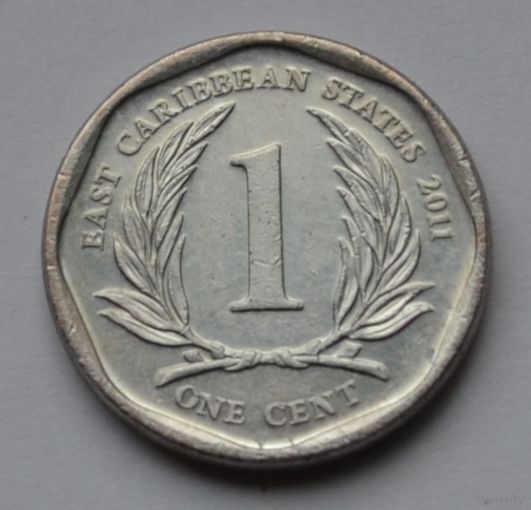 Восточные Карибы, 1 цент 2011 г.