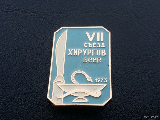 БССР  7 съезд хирургов 1973 г.