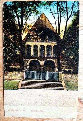 Импортная открытка. Вид г. Гослар (Goslar). Чистая.