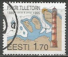 Эстония. Маяк острова Пакри. 1995г. Mi#256.