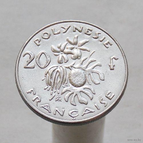 Французская Полинезия 20 франков 2004