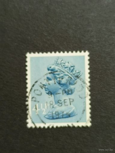 Великобритания 1973. Королева Елизавета II