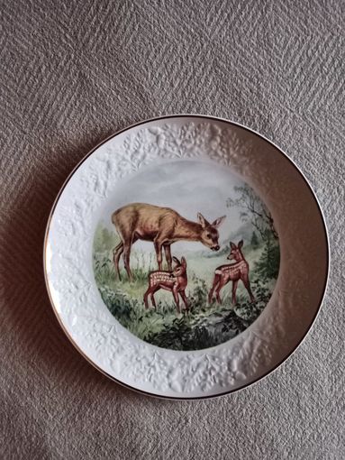 Фарфоровая тарелка. Винтаж. Германия