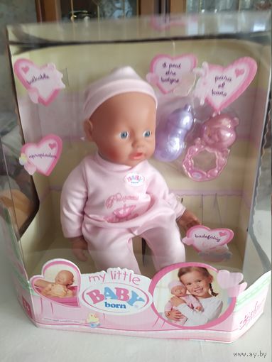 Игровая Кукла (пупс) Беби Борн 32 см ,для девочек +1,(оригинал,Zapf Creation)