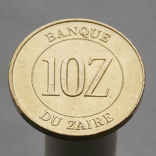 Заир 10 заиров 1988