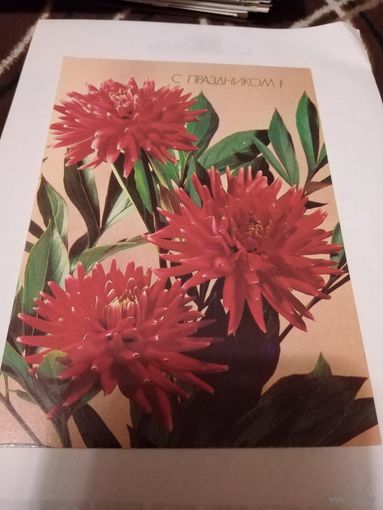 Открытка 1990г.