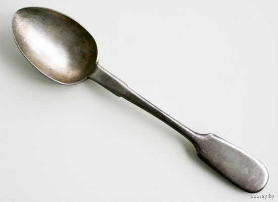 Ложка столовая, серебро 84 пробы, Морозов. Россия, Санкт-Петербург, 1908 г.