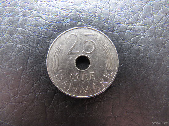 Дания. 25 эре.1976. С 20 копеек. Распродажа коллекции. Смотрите другие лоты.