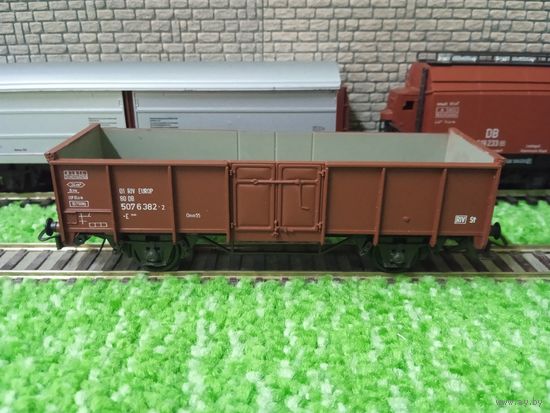 Полувагон  2-х осный "RivaRossi" (кор) б/у  Италия 1/87 HO