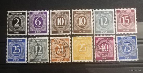 1946 Германия Стандарт 2-я Мировая Война Совместная Советская зона Оккупации