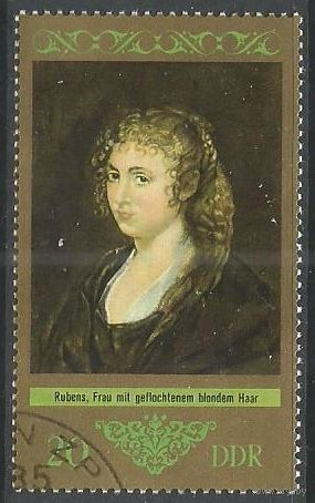 ГДР. Дрезденская галерея. Пауль Рубенс. 1973г. Mi#1894.