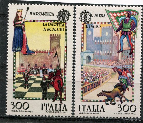 Италия. Европа СЕРТ 1981