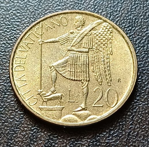 Ватикан 20 лир, 1986
