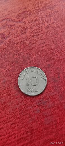Дания 10 эре 1955