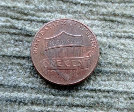 Werty71 США 1 цент 2014 D