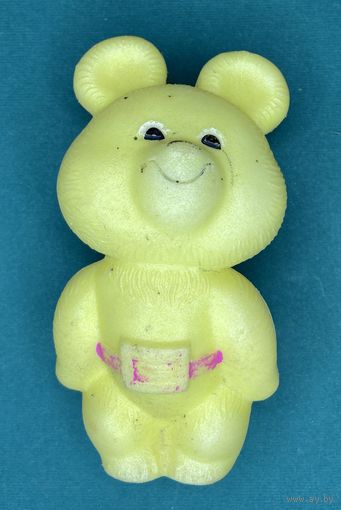 Игрушка СССР Мишка олимпийский