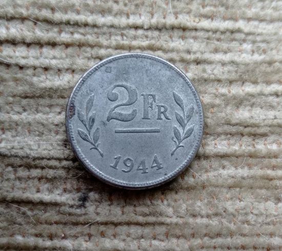 Werty71 Бельгия 2 франка 1944