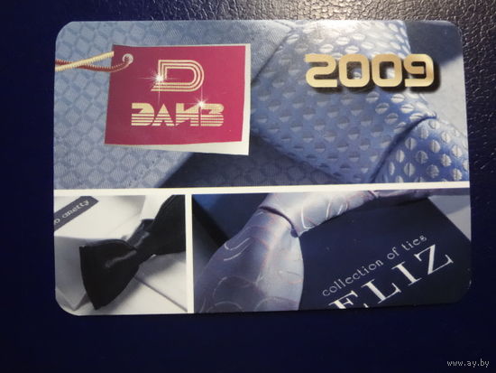 Календарик 2009 г.  ЭЛИЗ.  (Дзержинск).