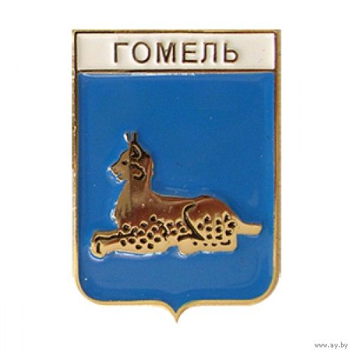 Значок герб Гомеля (МирНик)