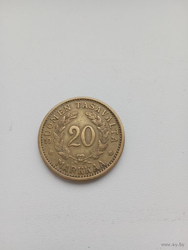 ФИНЛЯНДИЯ 20 марок 1934 год