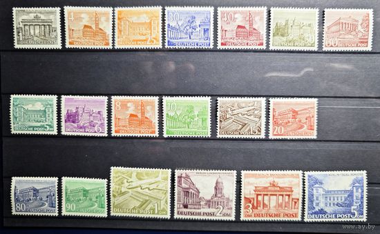 Западный Берлин ми 42-60 каталог 200 евро