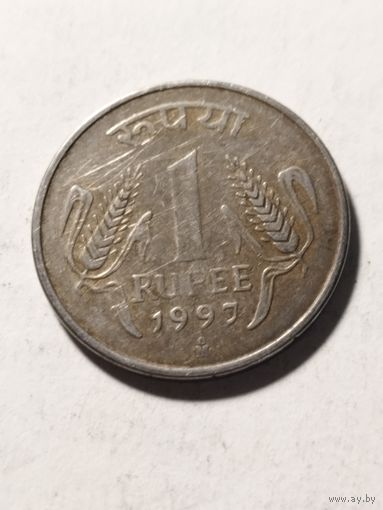 Индия 1 рупия 1997