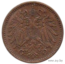 Королевства и Земли, представленные в Имперском Совете, а также Земли Венгерской Короны Святого Стефана (Австро- Венгрия). 1 геллер 1895 г