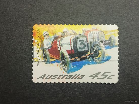 Австралия 2002. Автогонки. Самоклейки. Austin 7