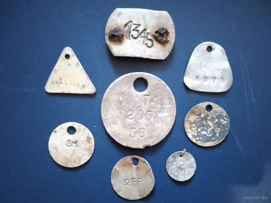 Жетоны. 8шт.