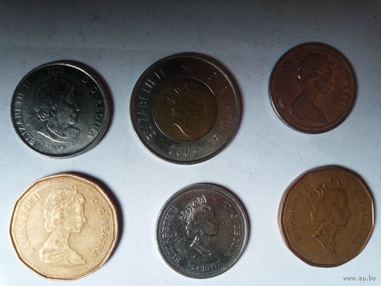 Монеты Канады