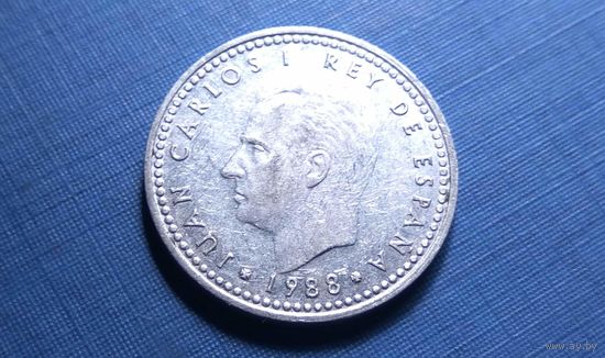 1 песета 1988. Испания.