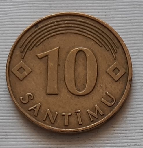 10 сантимов 2008 г. Латвия