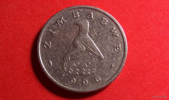 5 центов 1996. Зимбабве. Заяц.