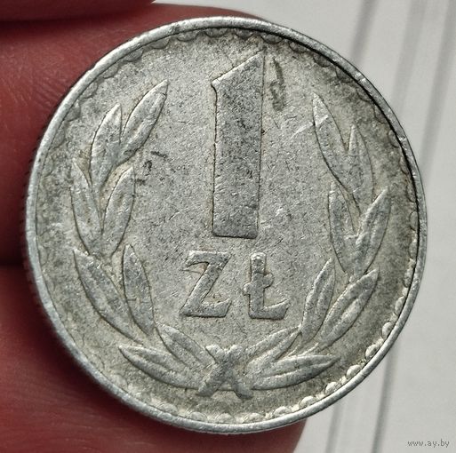 1 злотый Польша 1977