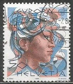 Швейцария. Марка по программе "Европа". 1986г. Mi#1315.