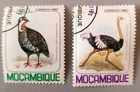 Птицы. Мозамбик, 1980