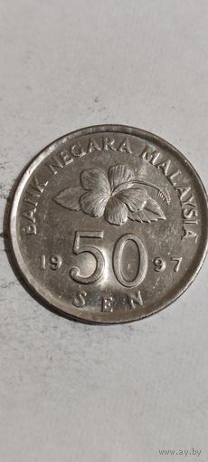 Малайзия 50 сен 1997