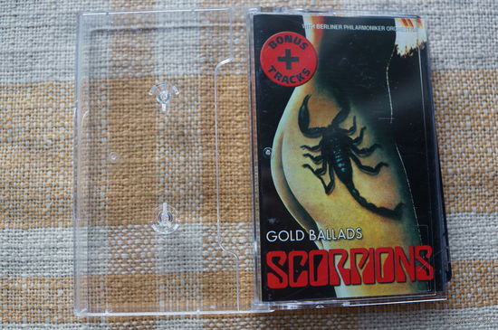 Аудиокассета Scorpions – Gold Ballads (+ bonus)