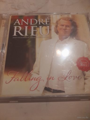 ANDRE RIEU AND HIS JOHANN STRAUSS ORCHESTRA  "FALLING IN LOVE" 2016 EU 2CD (CD+DVD) NM-