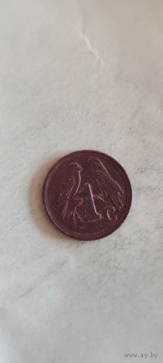 Африка 1 цент 1993