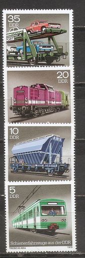 ФФ2 ГДР 1979 Железнодорожный транспорт