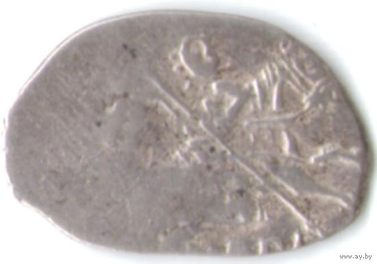 Копейка ~1611-1617 Шведская оккупация Новгорода  _состояние ХF