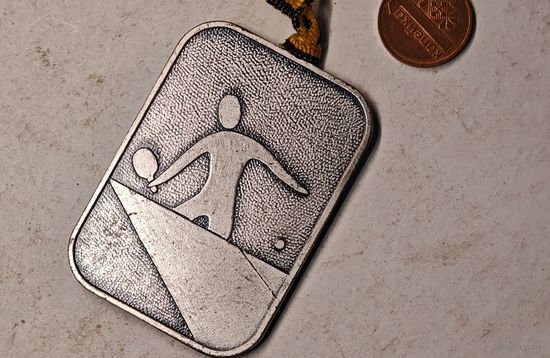 Медаль теннис