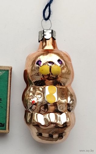 Ёлочная игрушка. Мишка. 031.