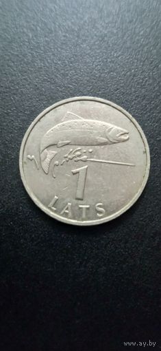 Латвия 1 лат 2007 г.