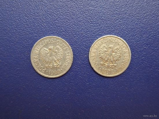 Польша остатки погодовки 10 грошей. Цена за ОДНУ монету любого года