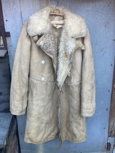 ТУЛУП Бекеша офицерская СССР овчина (52 размер)