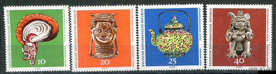 ГДР - 1971г. - Экспонаты музея народного искусства - полная серия, MNH [Mi 1632-1635] - 4 марки