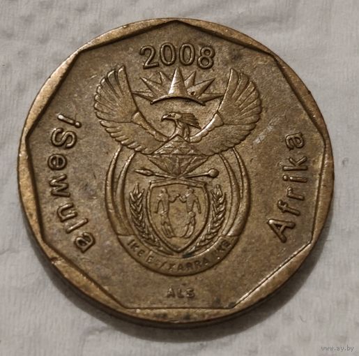 ЮАР 20 центов, 2008 (14-6-1)